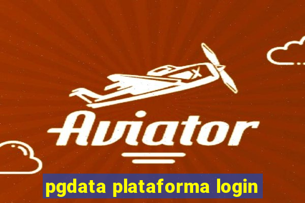 pgdata plataforma login